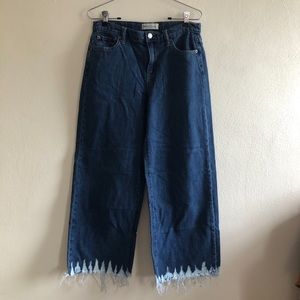 **SOLD** Gap High Waisted Wide Leg Jeans